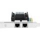 Чіп EB-LINK Intel I210, мережева карта PCI-E X4 Gigabit з двома портами для сервера, мережевий адаптер промислової камери з електричним портом I210-T2 для машинного зору - изображение 2