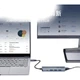 Док-станція розширення HP, швидка зарядка Type-C PD100W, розширення USB, дублювання екрана HDMI, 5-дюймова док-станція розширення Type-C, док-станція розширення MacBook, адаптер для комп'ютера Apple - зображення 2