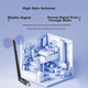Беспроводной сетевой адаптер Newmine WiFi 6 без драйверов, USB, с внутренней и внешней антеннами, гигабитный 5G WiFi-приемник для настольных компьютеров и ноутбуков, сетевой WiFi-передатчик - изображение 6