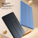 Чехол BIAZE PB542 для Huawei MatePad Pro 12.2 дюйма 2024/2025 трехсекционный с функцией сна, черный - изображение 6