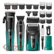 Комплект VGR 3 в 1 V-694 GREEN аккумуляторная машинка для стрижки (clipper) триммер и электробритва (шейвер) - изображение 1