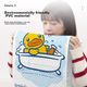 Dajiang, нековзний килимок для ванної кімнати з принтом Little Yellow Duck, дитячий душ, килимок для ванної кімнати, що запобігає падінню, 50x80 см - изображение 8