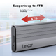 Корпус для SSD Lexar M.2 NVMe, Type-C, металлический, для ноутбуков и Apple - изображение 8
