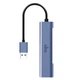Адаптер Aigo USB - RJ45 Gigabit Ethernet, док-станція для ноутбука, USB-хаб, R03A - зображення 10