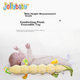 Игрушка мягкая Jollybaby крокодил успокаивающая для младенцев музыкальная - изображение 6
