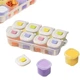 Контейнеры для детского питания DOCTOR MA, силиконовые, 8 шт - изображение 1