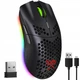 Беспроводная игровая мышь с RGB подсветкой 6 кнопок 2400 DPI Dunmoon FK-1781 - изображение 2