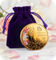 Монета для закоханих Love Forever Gld в подарунковому мішечку - зображення 1