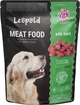 Вологий корм Леопольд Meat Food With Beef для собак з яловичиною 1250 г - зображення 2