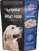 Вологий корм Леопольд Meat Food With Poultry для дорослих собак з птицею 1250 г - зображення 2