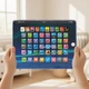 Интерактивный Планшет WToys украинская озвучка 7 режимов, LED подсветка, алфавит, цифры, загадки, песни, экзамен (TK - 09912) - изображение 6