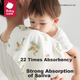 Полотенце Babycare детское для лица маленькое хлопковое, слюнявчик «Пингвин», 4 шт, 30x30 - изображение 8