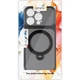 Чехол Ummi Full Camera with MagSafe HQ Ring для iPhone 13 Pro Max с кольцом-подставкой 360° Айфон 13 про макс Black - изображение 2