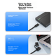 Корпус UNITEK для HDD/SSD 2.5" Type-C, 10Гбит/с, USB 3.2-SATA - изображение 5