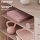 Складаний килимок для йоги Yottoy, портативний килимок для сну для студентів, нековзний широкий легкий килимок для фітнесу для домашнього використання - зображення 7