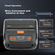 Принтер этикеток Gprinter GP-M324F портативный термо, для экспресс-доставки - изображение 8