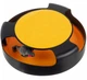Интерактивная игрушка для кошек 3 отверстия когтеточка черный желтый Purlov FK-1603 - изображение 1