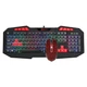 Комплект XTRIKE ME MK-503 USB, Black, подсветка RGB, Gaming, кабель 1.5м (6932391922088) - изображение 2