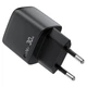 Сетевое зарядное устройство AceFast A115 30W GaN с LED-дисплеем (Type-C, QC4, PD3.0). Black - изображение 5