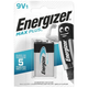 Батарейка Energizer MAX PLUS 6LR61 9V алкалінова 1 шт. у блістері - изображение 1