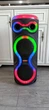 Портативна караоке колонка MS-2057BT-W 60Вт Bluetooth акустична система з мікрофоном RGB LED підсвіткою USB SD TF AUX бездротовий динамік стереоколонка для вечірок дому відпочинку свят пікніка заходів та розваг - зображення 5