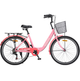 Велосипед SPARK CITY CELINE 26`` ал17`` жв v-brake с корзиной розовый - изображение 2