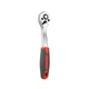 Рукоятка із храповим механізмом на 72 зуба 1/4" INTERTOOL (ET-9001) - изображение 1