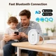 Термопринтер для етикеток Inkbird N12 портативний Bluetooth | Без чорнила, акумулятор 1200 мА·год, iOS/Android, для дому та офісу - изображение 3