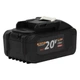 Акумуляторна батарея Procraft Battery20/8C 20 В 8 Аг Li-Ion Type-C, високострумова - изображение 5