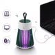 Лампа от комаров Electronic shock Mosquito kiliing Lamp светодиодная ловушка от комаров с аккумулятором - изображение 4