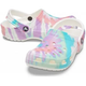 Жіночі крокси класік Crocs Classic Tie Dye Graphic Clog White/Multi (38-39, різнокольоровий) - зображення 1