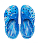 Чоловічі крокси класік Crocs Classic Marbled Clog Blue (46-47, синій) - зображення 3