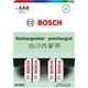 Міні-пальчикова акумуляторна батарейка Bosch Rechargeable Ni-MH AAA (HR03) 4 шт HR03B4P950/00 (8594162800544) - зображення 1