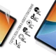 Гидрогелевая пленка на планшет Xiaomi Redmi Pad 2 9.7 ArmorStandart Matte для защиты экрана от царапин и повреждений матовая (ARM92787) - изображение 2