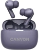Наушники беспроводные Canyon TWS-10 "OnGo 10 ANC", Purple (CNS-TWS10PL) - изображение 1