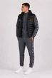Набор (жилетка черная, спортивный костюм графит) XL hr-1664 - изображение 1