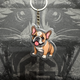 Брелок из Акрила Французский бульдог - изображение 1