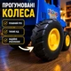 Трактор на радіокеруванні Синій трактор 6383, українське озвучення, світло, танцює, акумулятор, пульт ДК - зображення 8