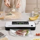 Вакууматор побутовий для продуктів харчування Vacuum Sealer 120W вакуумний пакувальник + 10 пакетів (384VC) - зображення 7