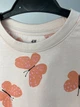 Футболка дитяча H&M на дівчинку 4-6 років, 110-116 см, пудрова - изображение 3