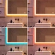 Дзеркало Hansgrohe Xarita E 1000/700 з LED RGB підсвічуванням та датчиком дотику, білий матовий (54986700) - изображение 4