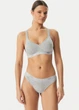 Женский серый бюстгальтер EA7 underwear L (EW000447AF19026O8002-L) - изображение 3