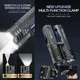 Ліхтар ручний YEMAO YM-A300, SFT12R+3x3535+RGB, Li-Ion акумулятор, ЗП Type-C, zoom - зображення 5