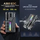 Ліхтар ручний YEMAO YM-A300, SFT12R+3x3535+RGB, Li-Ion акумулятор, ЗП Type-C, zoom - зображення 7