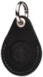 Кожаный чехол для Apple AirTag унисекс из натуральной лошадиной кожи держатель компактный защитный черный 66655 - изображение 1