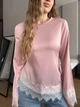 Кофта жіноча шовкова рожева 44-46 р4942.437 - зображення 5