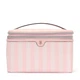Косметичка розовая дорожная Victoria's Secret Express Train Case Heritage Stripe - изображение 1