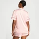 Пижама с шортами Victoria's Secret Signature Satin Short Pajama Set Embroidered Collar Print - Размер M - изображение 3