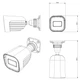 IP-відеокамера 4 Мп Provision-ISR BSV-340SR3N-36 (3.6 мм) із вбудованим мікрофоном - зображення 4