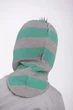 Зимова шапка шолом Beezy для хлопчиків Діно 1615-43-23 р. 3 (54-56 см) - изображение 3